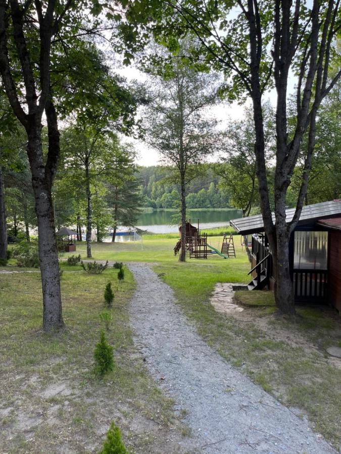 Domek Caloroczny Hawaje Nad Jeziorem Kazub Cieciorka Dış mekan fotoğraf