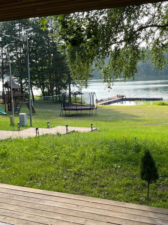 Domek Caloroczny Hawaje Nad Jeziorem Kazub Cieciorka Dış mekan fotoğraf