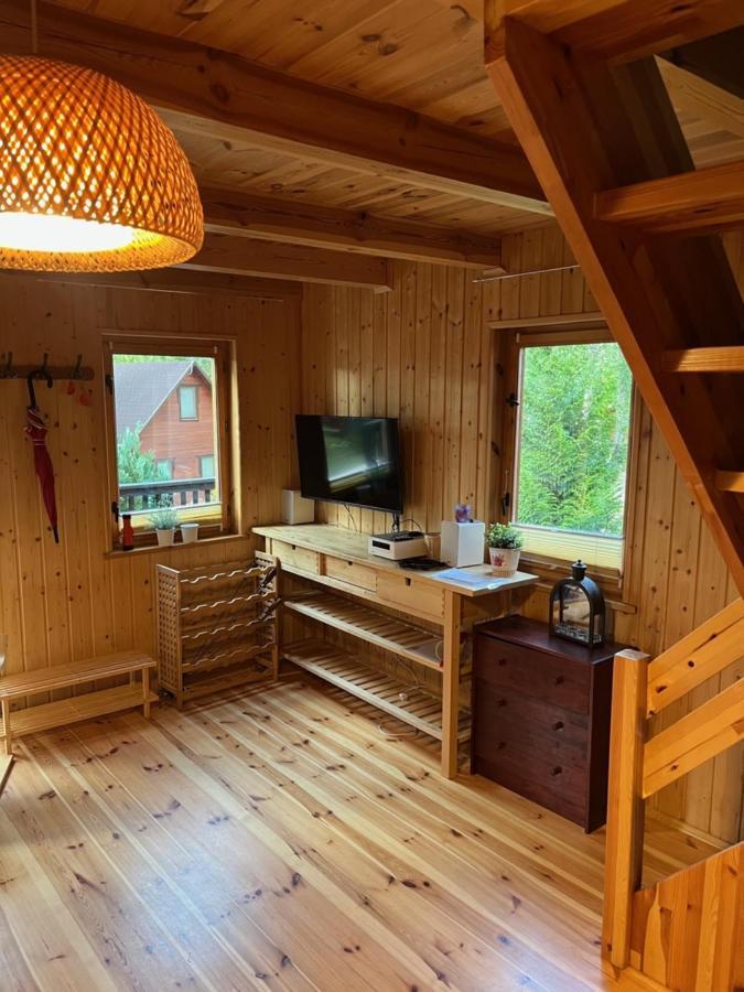 Domek Caloroczny Hawaje Nad Jeziorem Kazub Cieciorka Dış mekan fotoğraf