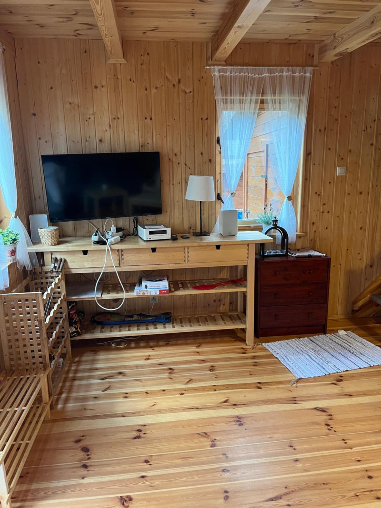 Domek Caloroczny Hawaje Nad Jeziorem Kazub Cieciorka Dış mekan fotoğraf