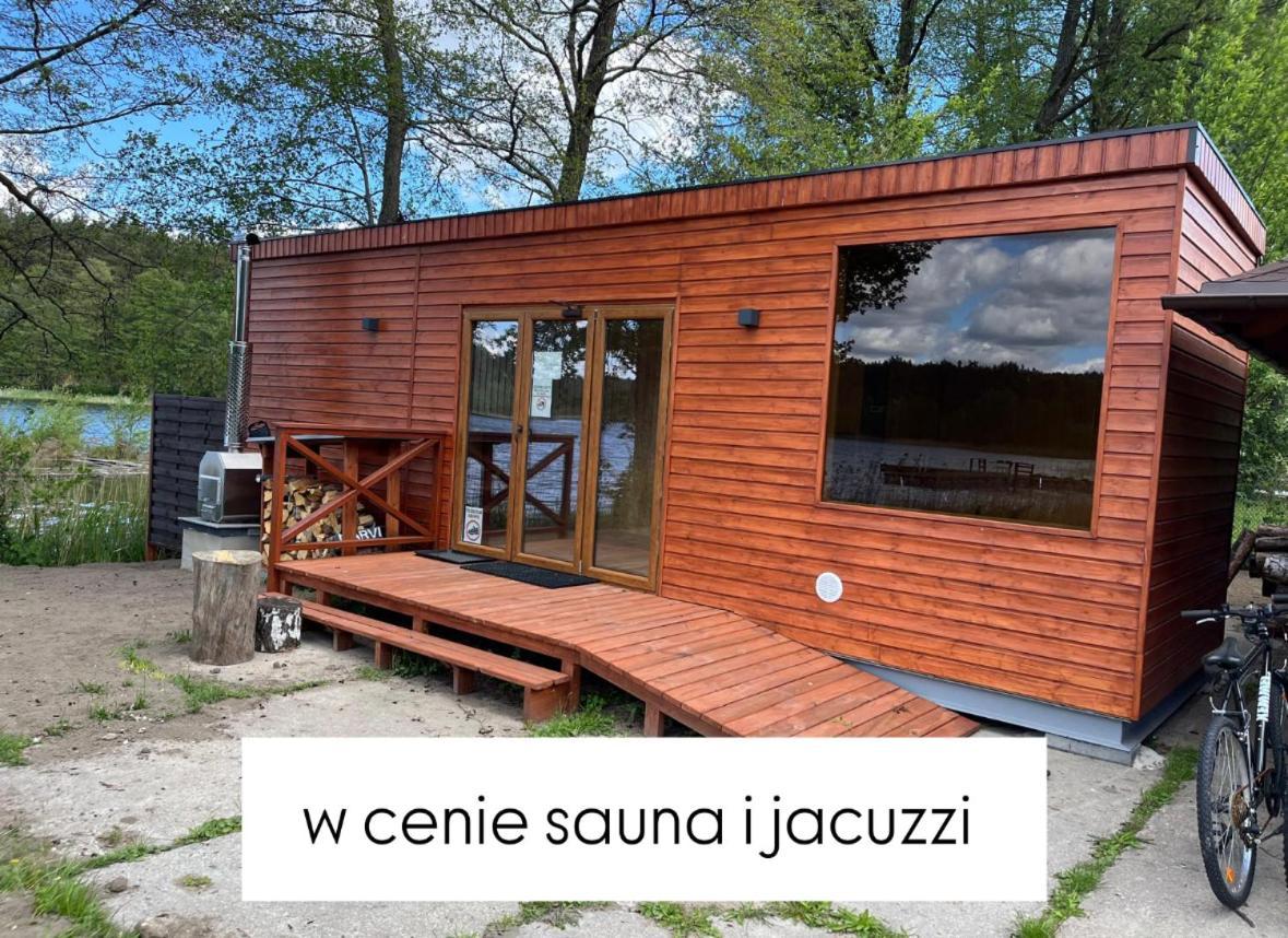 Domek Caloroczny Hawaje Nad Jeziorem Kazub Cieciorka Dış mekan fotoğraf